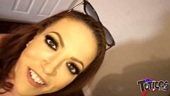 Blonde milf fucks and sucks big black cock