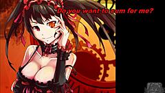 kurumi anime edging ruined orgasm joi