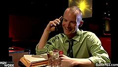 Horny Tattooed Gays Suck And Fuck Hard In Locker Room