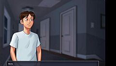 Jenny's Intense Monster Dildo Session Watched By Eager Eyes In Summertime Saga