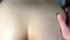 Busty amateur loves anal play