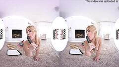 Lika masturbates to orgasm in taboo biology study