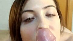 rica mamada a mi padrastro termina follando mi coño y no aguanta correrse dentro de mi