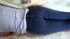 look at this 58-year-old latina's big ass in jeans