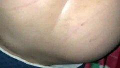 Big booty babe gets pounded from behind