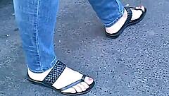 Ever seen hidden homemade footage of candid feet and toes?