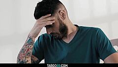 Spencer Bradley's Slutty Step Sister Rough Fucks Stranger to Protect Her Step Brother.