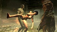 Oh My God, Claire Is Getting Pounded Hard In Wild 3D Action!