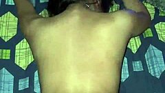 Asian amateur tries doggy style in homemade setting