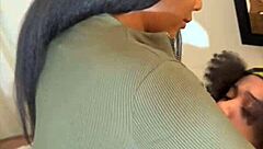 Horny Milf Charlotte Lavish Seduces Lil D with Her Big Ass and Monster Cock on Sofa