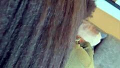 Horny Milf Charlotte Lavish Seduces Lil D with Her Big Ass and Monster Cock on Sofa