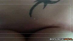 Amateur Twinks Plow Each Other In Moving Vehicle