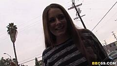 Talia palmer enjoys interracial threesome sex