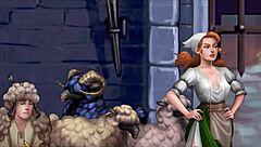 what a legend in the ranch game with redhead and monster cock