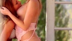 Early morning babes alyssa branch and molly bennett explore wet tight pussies with cum in amateur skinny petite teen action