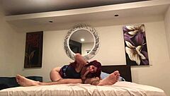 I watched the new couple explore their hidden intimacy