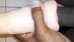 first fuck of 2023 with my ebony fleshlight