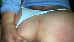 wife riding from behind in intimate moment