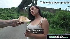 I couldn't resist hot honey damon's milf boobs during our hardcore blowjob session with amateurs.