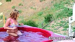 Chasing this blonde in the sierra