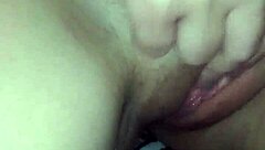 New girlfriend with small tits eagerly sucks and rides the cock passionately.