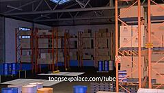 Stockroom group activities in quiet settings