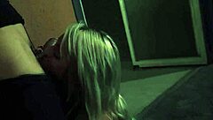 valerie white, a cute tiny 18+ blonde, explores bondage in lingerie with a gag at home