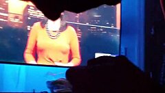 Horny latina wife sucking in homemade blowjob scene