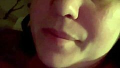 Horny Wife Slut Engages in Dirty Talk and Kissing with Cigarette