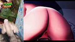 I'm watching a hentai game, volume 18, featuring anime characters