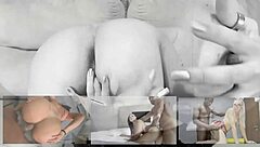 Licking Cris Venturiny's Pussy In Doggystyle Delight