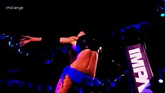 Brooke tessmacher completes wrestling in garage