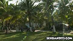 23-Year-Old Colombian Latina Takes Big Ass Anal Fucking