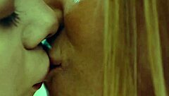 cute asian girl and lesbian girlfriend finger and lick each other's shaved pussies hard!