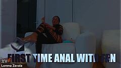 milf's first anal with fan hints at wild party