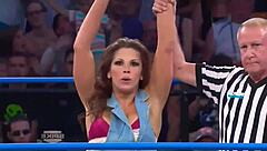 Brooke tessmacher completes wrestling in garage