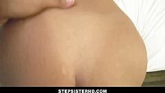 big tits latina stepsister gets fucked by stepbrother after boyfriend leaves her pov