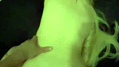 Blonde Cums Hard And Deliciously!