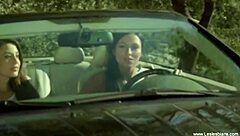 Calista And Sherry Dive Into Their First Lesbian Masturbation Session!