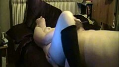 ms santa unwraps her xmas present with muff diving and moaning orgasms