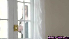 Lesbian Cutie Rimming Babe's Ass With Fingering