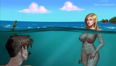 Maxine X Teases With Footjob And Hard Fuck?