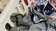 I caught him jerking off in my panties during that dirty gay raid