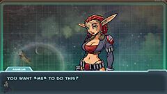 redhead alien hentai monster handjob cumshot facial for daxter