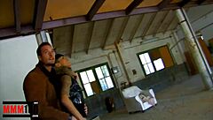 Hot spanish punky teen brunette gets tattooed and pierced