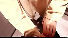 Cute Teen Sucks Cock Here!