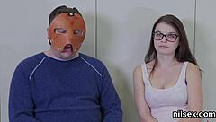 Horny Chick Feels Intense Pleasure In Ass Hole Madhouse For Uninhibited Therapy