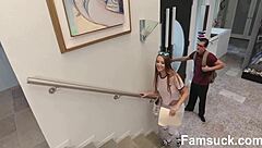 nerdy stepbro fucks me for homework help?