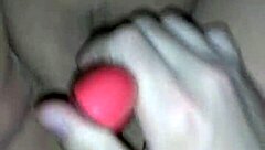 Amber Crider endures intense pussy stuffing with panties during cheating