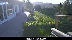 cute petite 18+ stepsis demands pussy eating